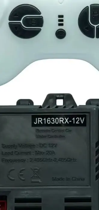 

Контроллер-приемник JR1630RX-12V для электромобилей, запасные части для игрушечных электромобилей с дистанционным управлением 2,4G
