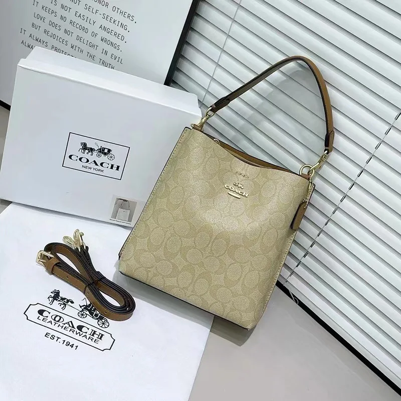 

Koujia jasmine mollie22 bucket bag classic old flower full print underarm portable versatile