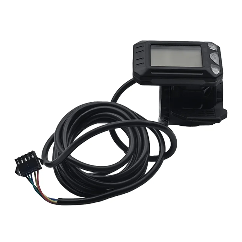 

ABVE-Electric Scooter Display Controller S5 LCD With Thumb Throttle Electric Bike Ebike Accessories SM Connector