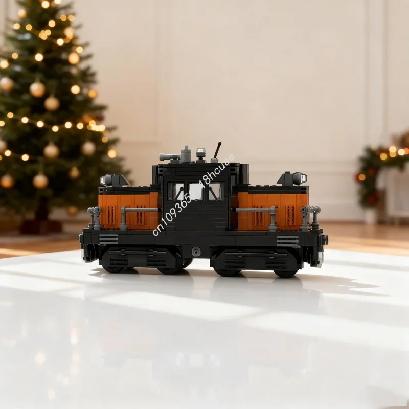 

659pcs MOC Porter Tonner Switcher City Trainsed Model Building Blocks DIY Christmas Gifts Creative Idea Brick Toys Kids Birthday