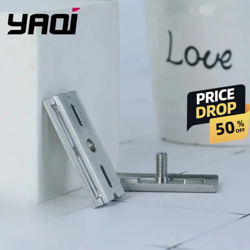 Yaqi Tile 316 Stainless Steel Safety Razor Head  Collectibles Birthday Gift For Boyfriend Beard shaver