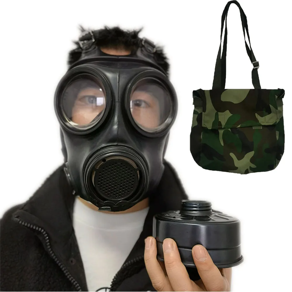 Factory Direct CE Certified Safety Gear Reliable Full Face Respirator for Emergency Response Fire Drills and Industrial Chemical