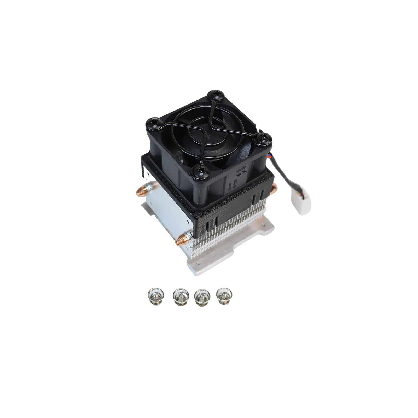 Bitaxe Gamma 601 Accessory Kit: Heatsink, Stand, Fan, Screws