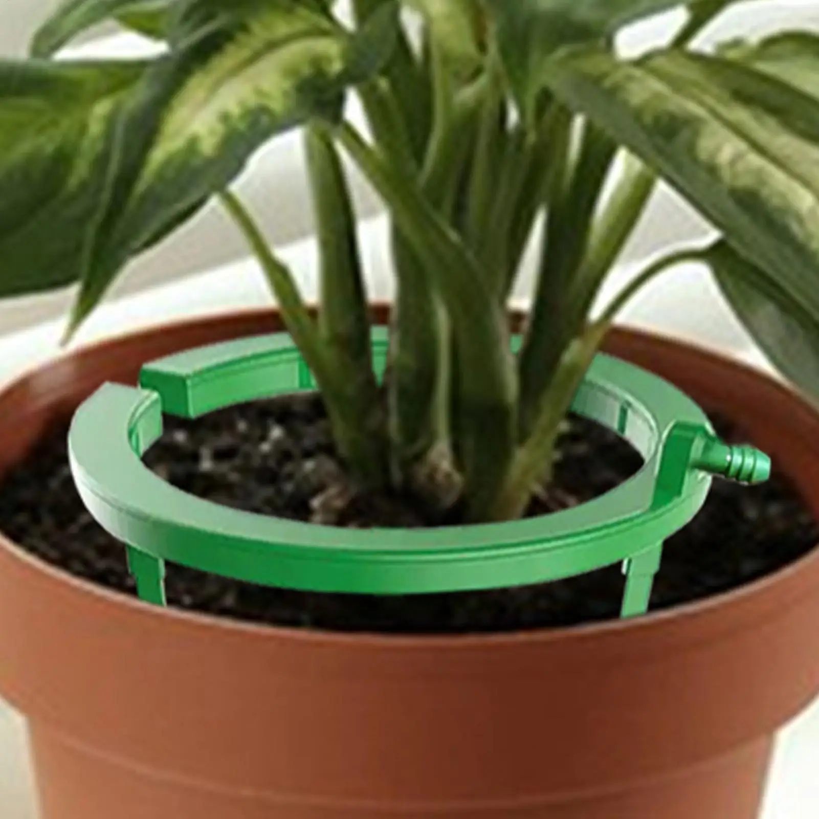 Plant Drip System Water Rings For Plants Plant Drip Loop With Support Automatic Drip Irrigation Kits For Indoor Lawn Garden