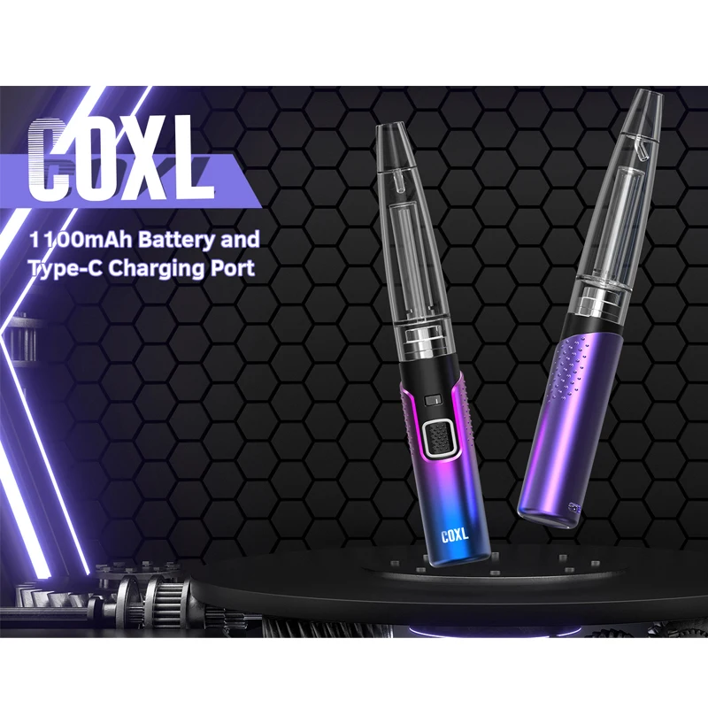 الأصلي Doteco COXL 2 في 1 Vape المرذاذ 1100mah بطارية 1.8 فولت-4.2 فولت 15 ثانية قبل الحرارة لفائف السيراميك دعوى 510 خراطيش الموضوع E-cig #2