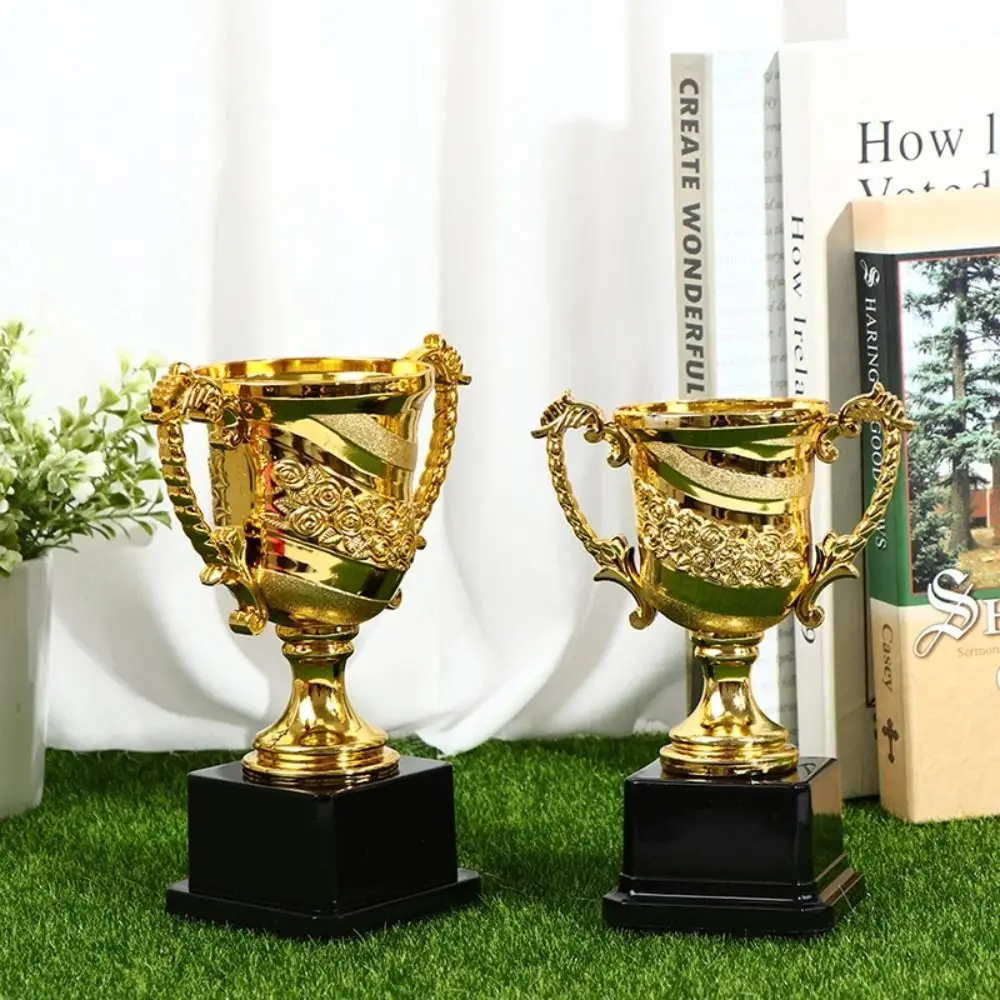14/17/18cm Trophy Awards Plastic Model Children's Winner Award Trophy Toy Competition Soccer School Rewarding Supply