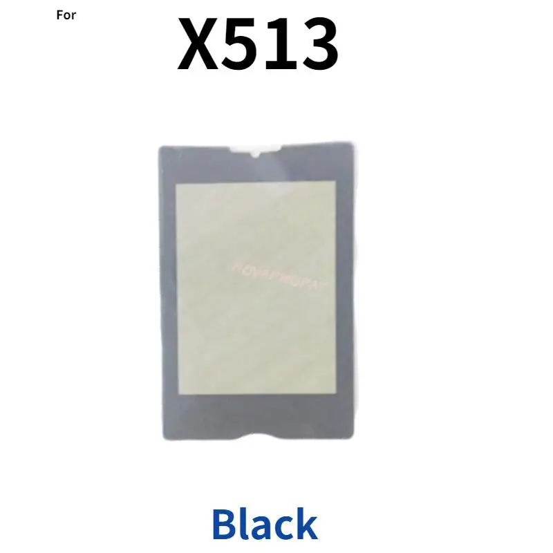 Novaphopat  Black Front Glass Screen For Philips Xenium X5500 / X623 / E570 / E560 / X550 Outer Glass lens Panel +tracking image 4