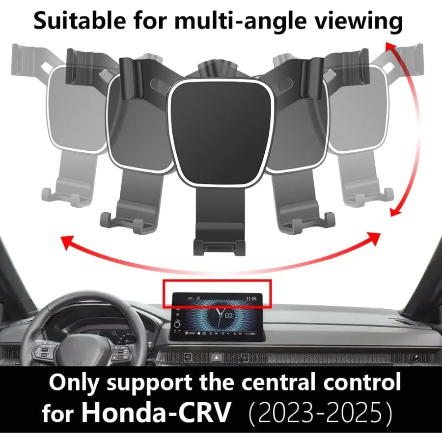حامل هاتف السيارة لهوندا CRV CRV 2023 2024 2025 2026 اكسسوارات السيارات الملاحة قوس الديكور الداخلي شاشة المحمول Ce