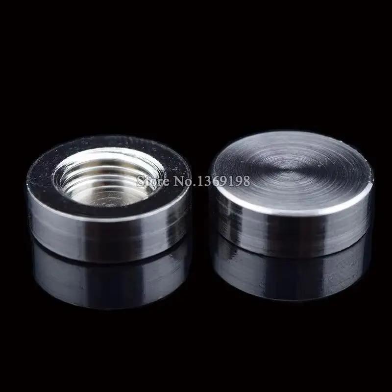 Wholesale 500PCS Solid Copper Advertising Nails Diameter 12~30mm Decorative Caps Acrylic Glass Mirror Nails Screw Fastener Parts