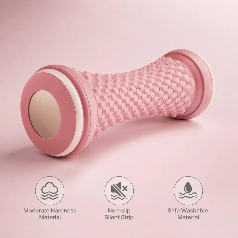 Peanut Spiky Massage Ball Plantar Fasciitis Foot Roller Flat Foot Arch Trainer Muscle Relaxation Therapy