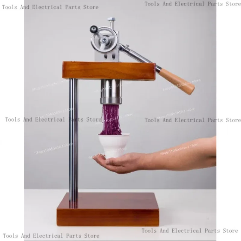Manual Mont Blanc Chestnut Press Machine For Ice Cream Dessert Making