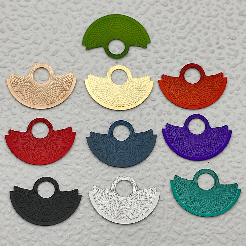 Mod NH35 Automatic Hammer Rotor Metal Patch Fit For NH34 NH36 NH38 NH39 4R 6R 7S26 Movement SKX007 Watch Retrofit Accessories - view 2