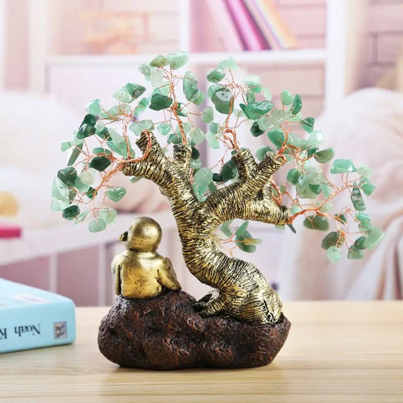 stones and crystals citrine quartz crystal gem money tree for holiday gift money wealth bay