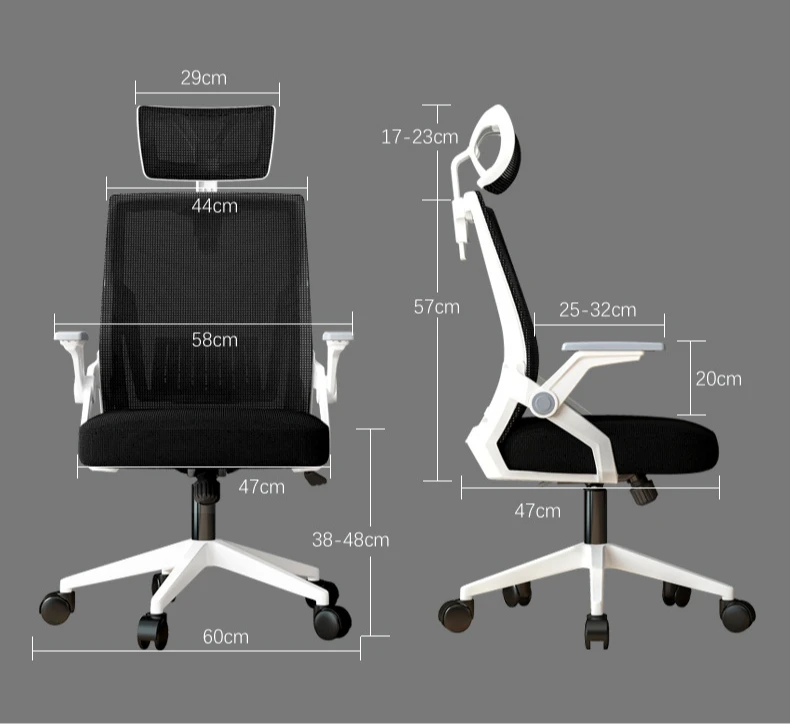Computer  Home Office  Comfortable Sedentary Student Dormitory Lift Swivel  Back  Conference Staff Chair