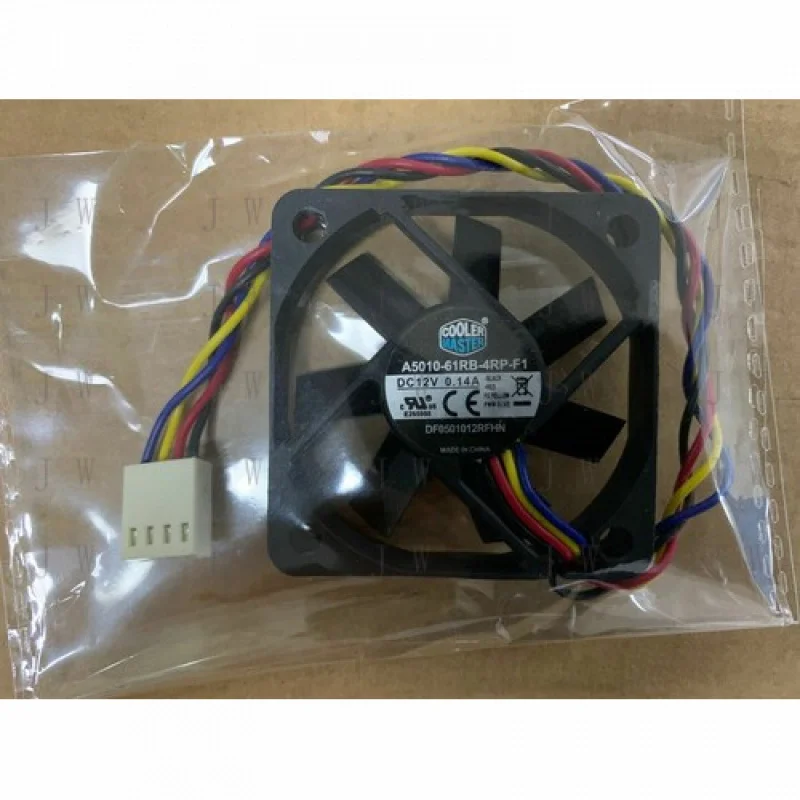 DDJ FOR Cooler Master A5010-61RB-4RP-F1 12V 0.14A 4-wire PWM silent cooling fan 5CM