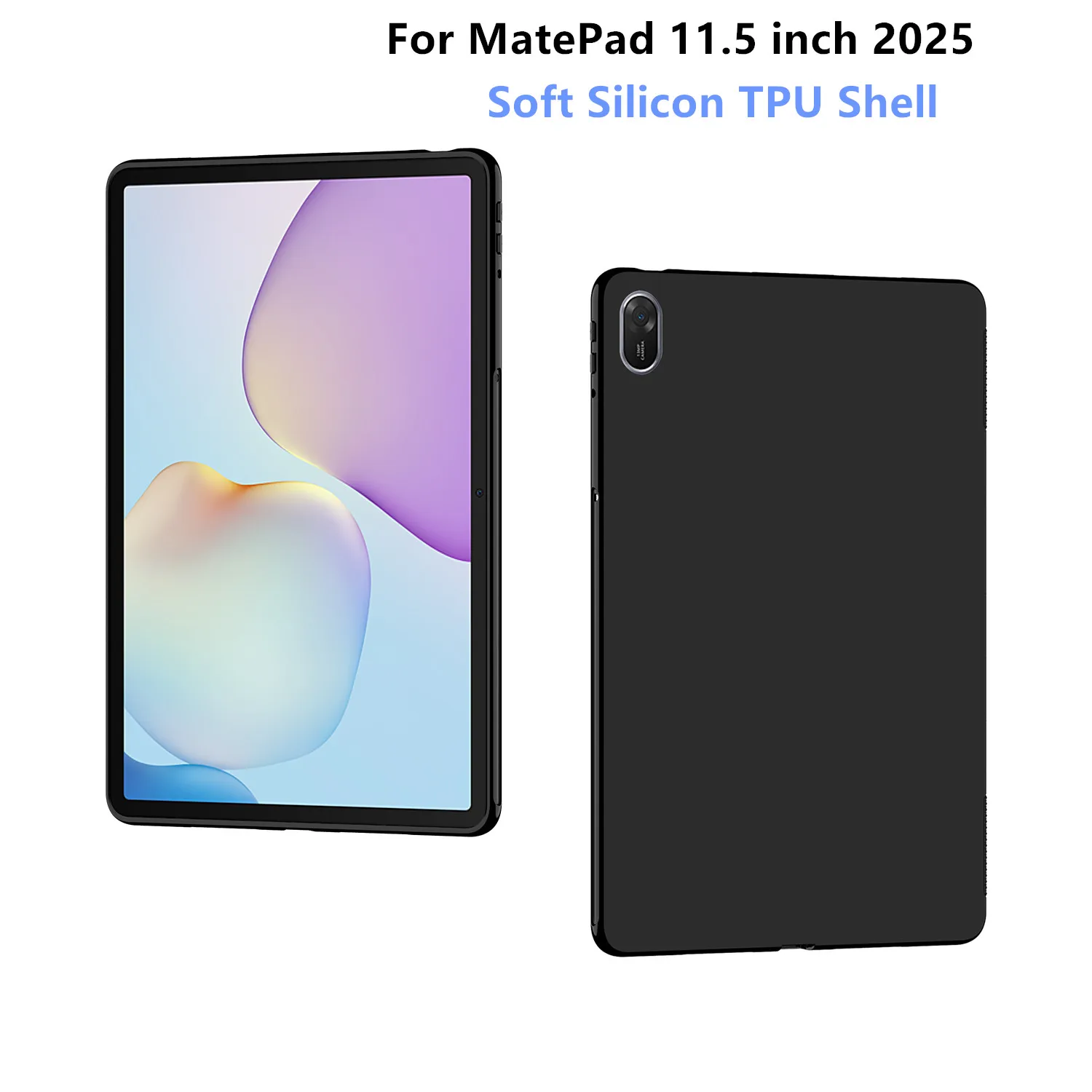 Soft Case For Huawei MatePad 11.5 2025 2026 TXZ-W09 Silicone TPU Cover Shell for MatePad 11.5