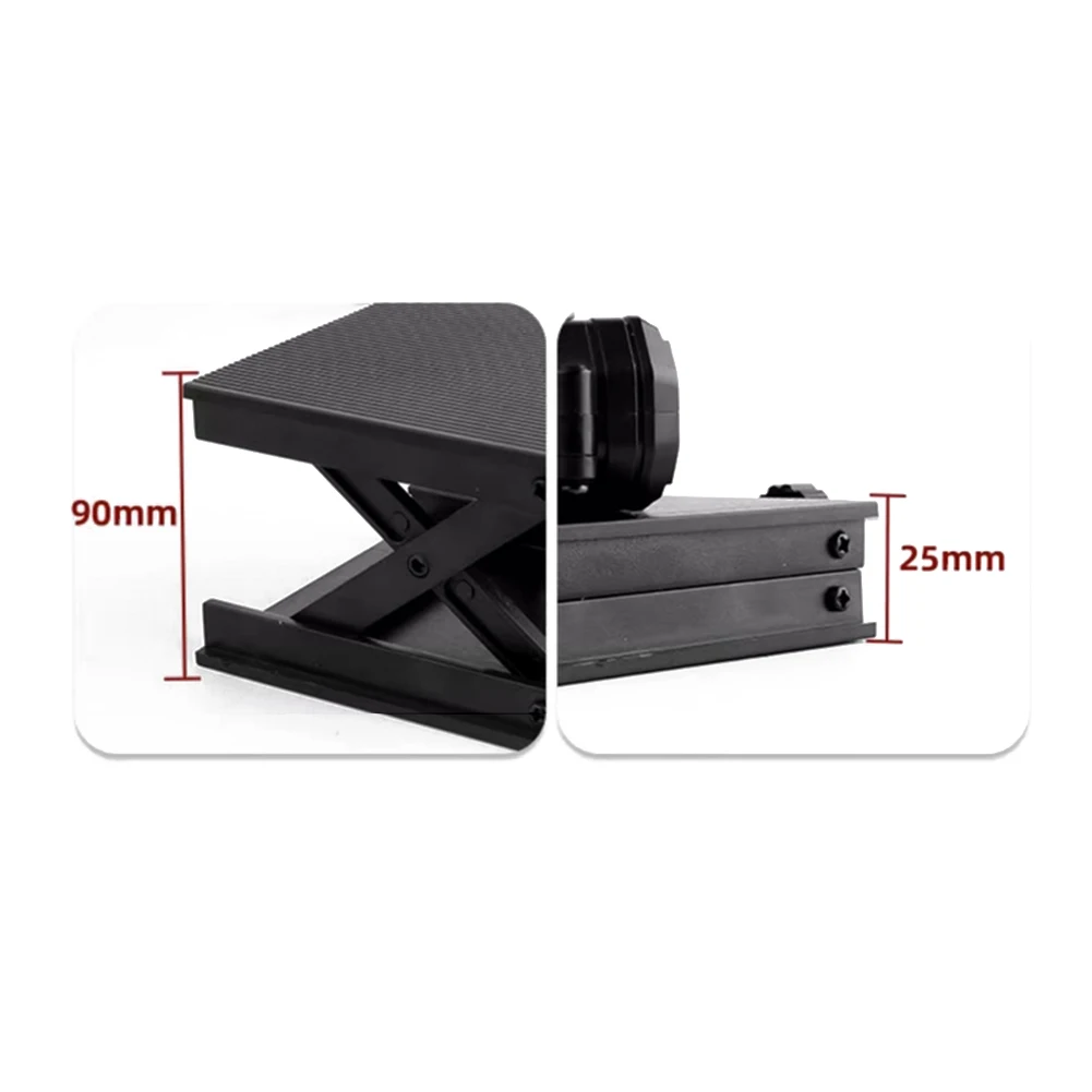 Plastic Jack Lifting Table 90x90mm Height Adjustable 2.5-9cm Stable For Platform For Physics Chemistry Biology Experiment