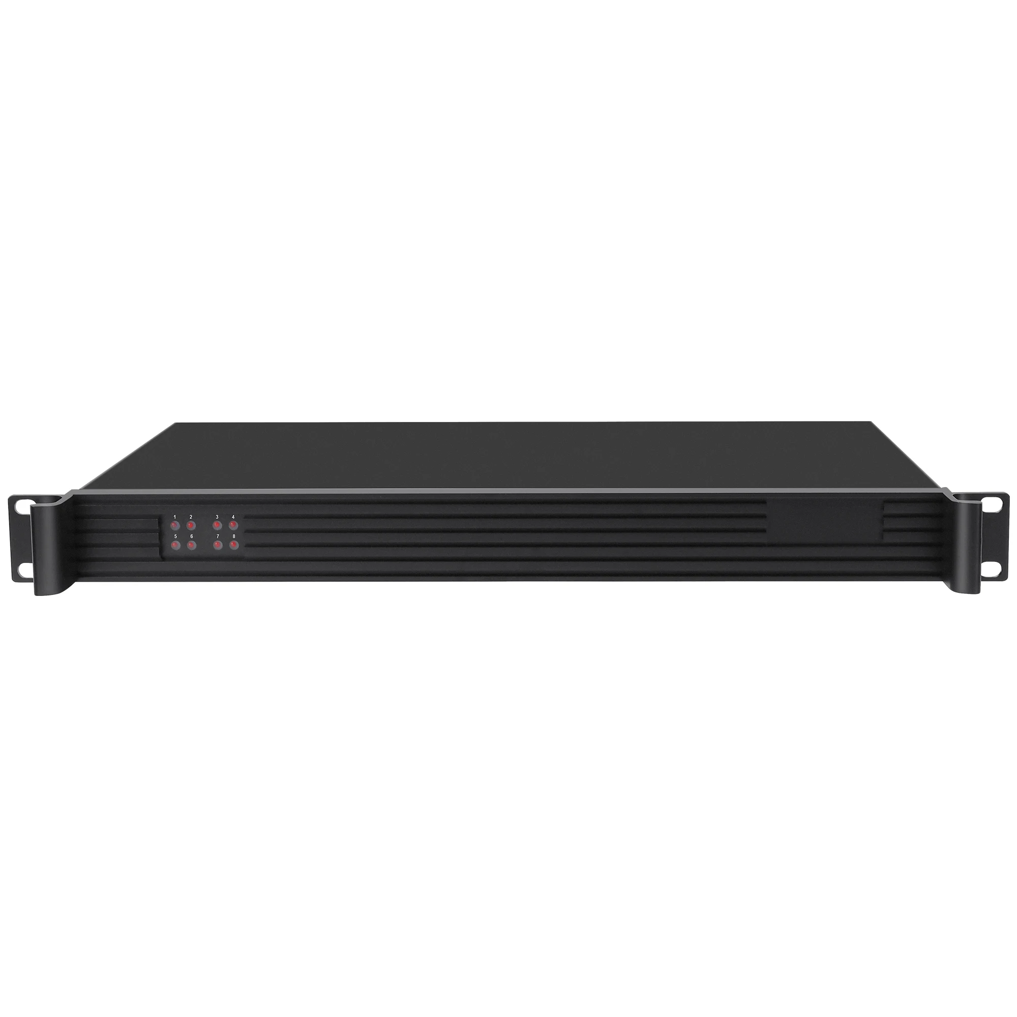 1U Rack HEVC H.264 H.265 8 Channels HD HDMI to IP Video Encoder IPTV Live Streaming Encoders with UDP HLS RTMP RTSP SRT ONVIF