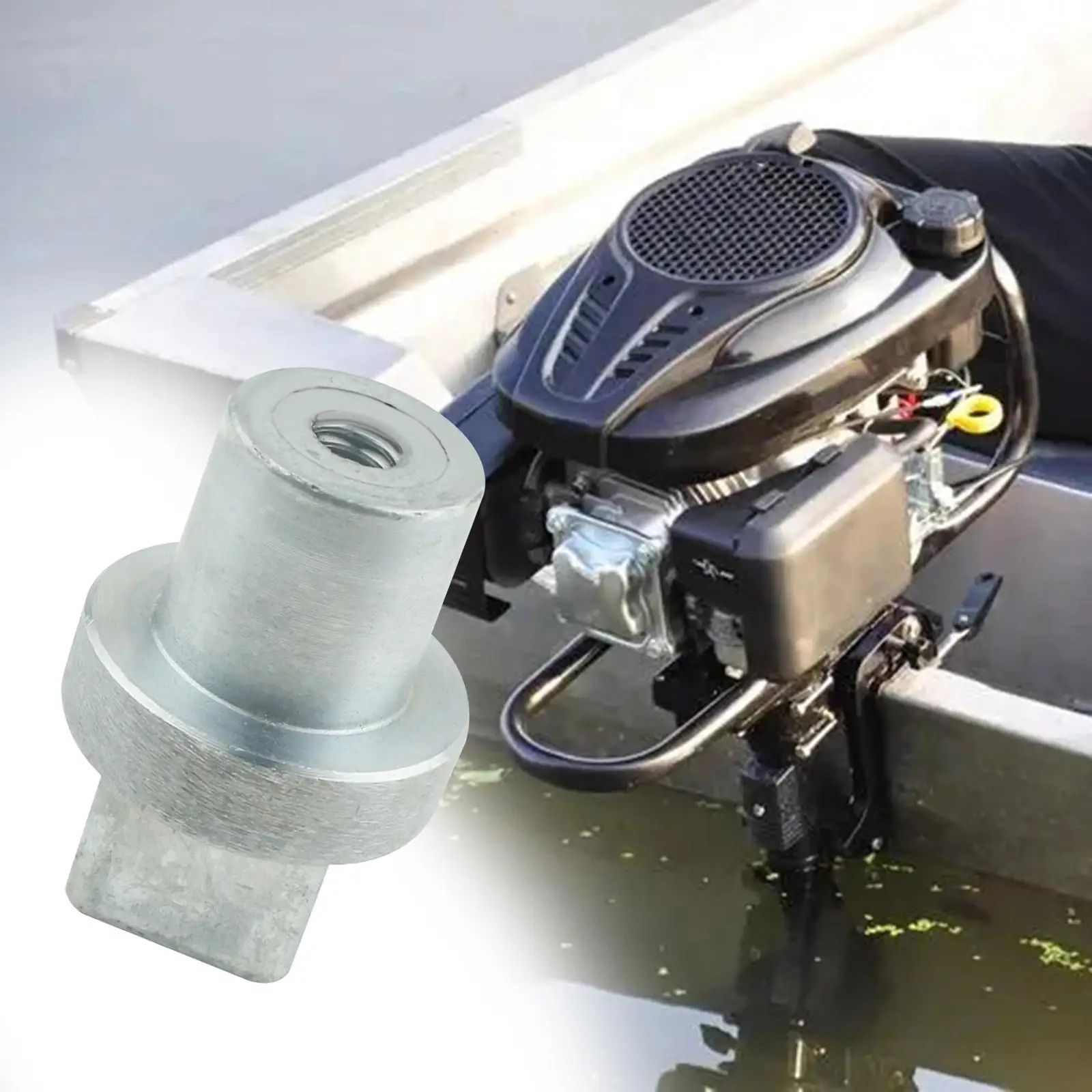 

Анод цинковый для защиты лодочных моторов 67F-45251-01, совместимый с Yamaha 4-тактными 80HP, 100HP, 200HP, запчасть