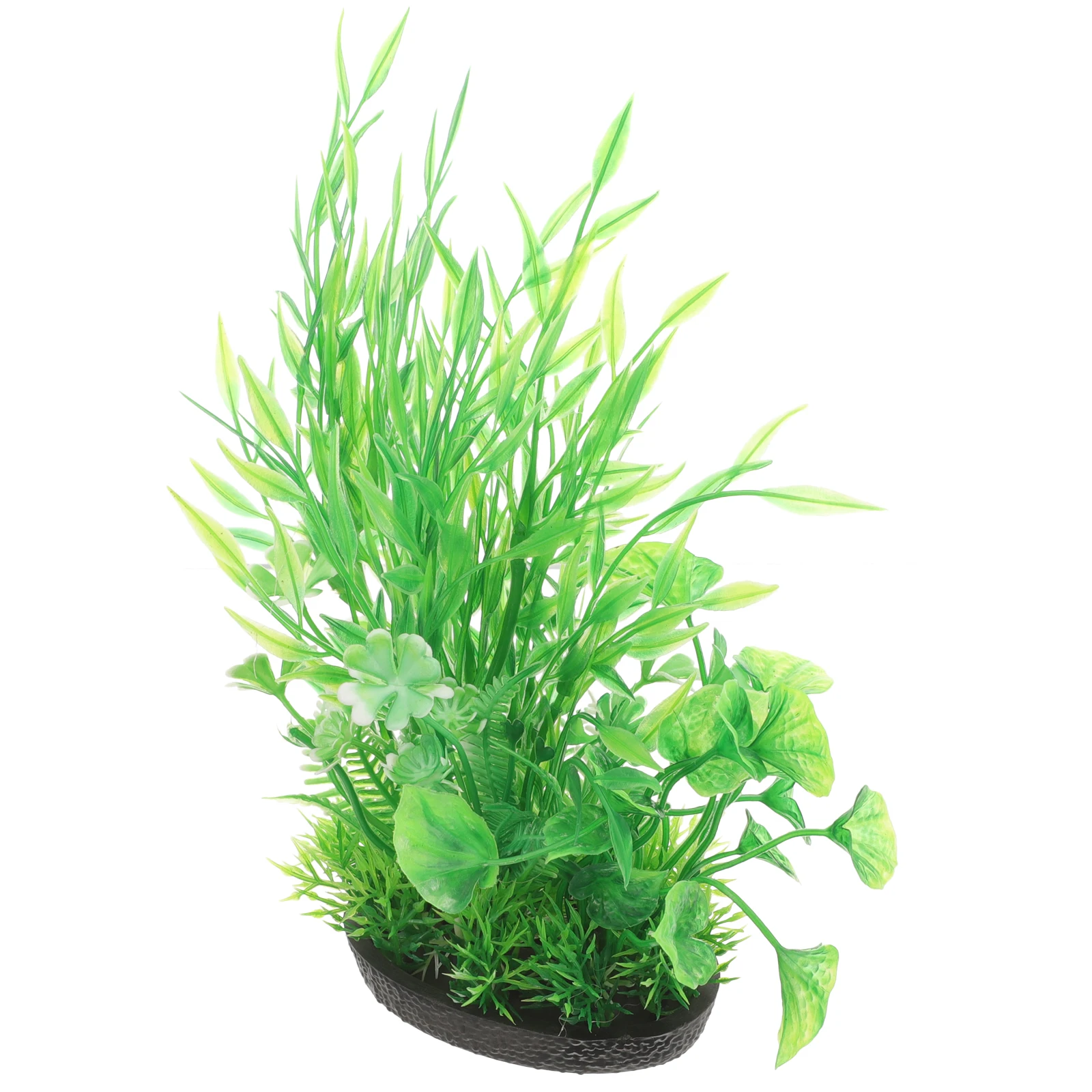 

2pcsWater Grass for Fish Tank Decor Plastic Aquarium Plants Aquatic naments Fake Grass Reptile Cages Pet Hideouts Fish Tank