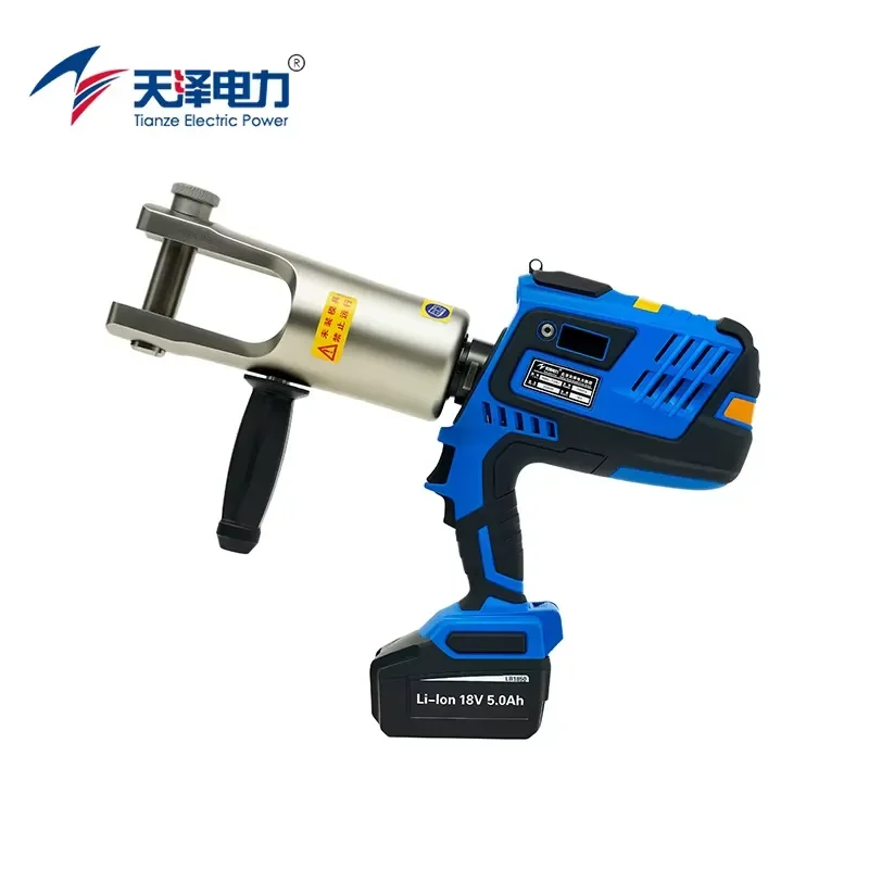 For NBC-720U 20T Battery Powered Hydraulic Crimping Tool 630mm2 Cable Clamp, Copper Aluminum Terminal Crimper