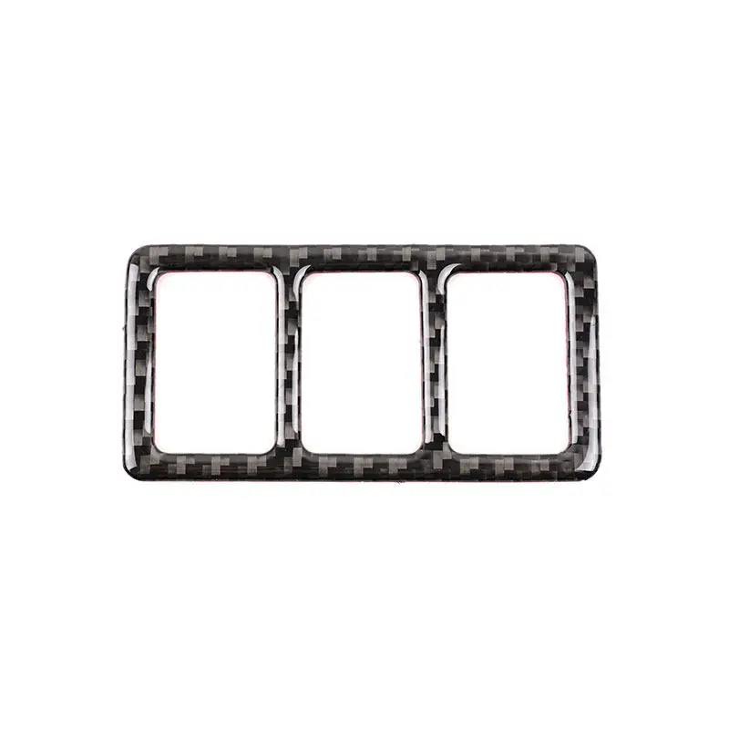 Car Styling Interior Accessories Soft Carbon Fiber Headlight Switch Panel Trim Cover For Suzuki Grand Vitara 2006 2007 2008-2013