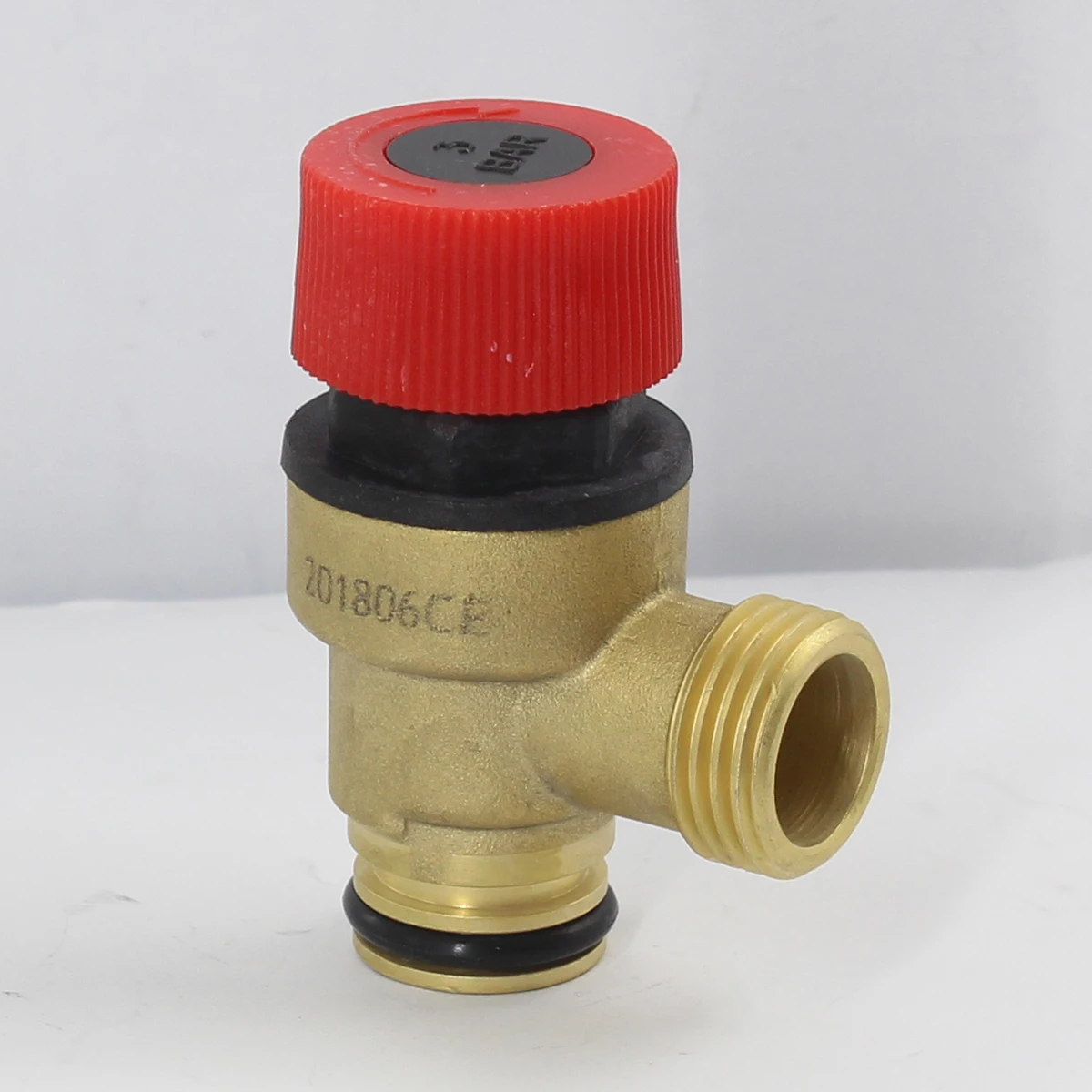 Brass Safety Valve Drain Relief Switch for Solar Water Heater Male for Gas Water Heaters Exhaust Valve Pressure Relief Valve