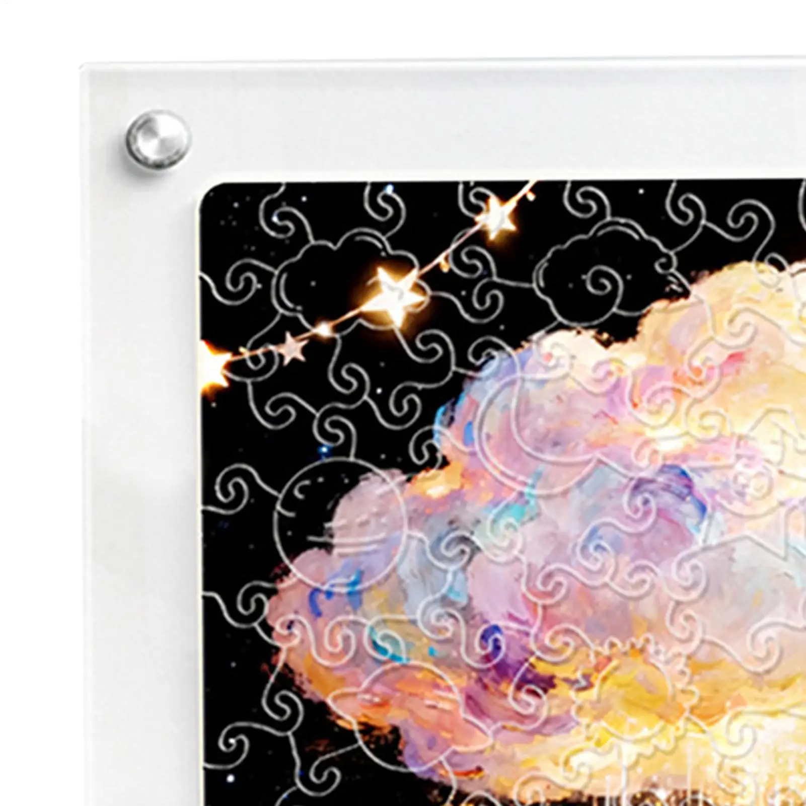 

Puzzle Toys Diy Acrylic Cloud Brain Puzzles For Adults For Preschool Kids Boys Girls Christmas Birthday Holiday Plane Travel