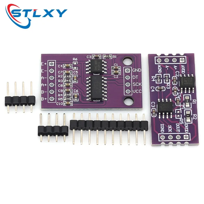 Stlxy CS1237 24-bit ADC Module Onboard TL431 External Reference Chip Single-Channel Weighing Sensing 24bit For Arduino