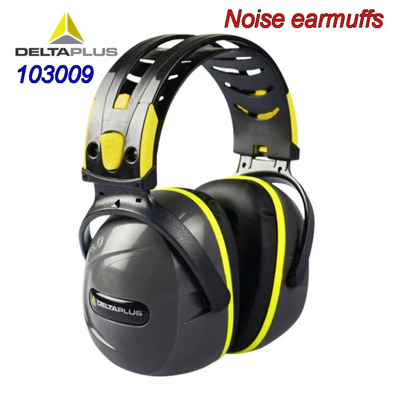 Delta 103009 Noise Protection Earmuffs ABS Housing Lined Synthetic Foam  Earmuffs SNR 30 Safety noise earmuffs