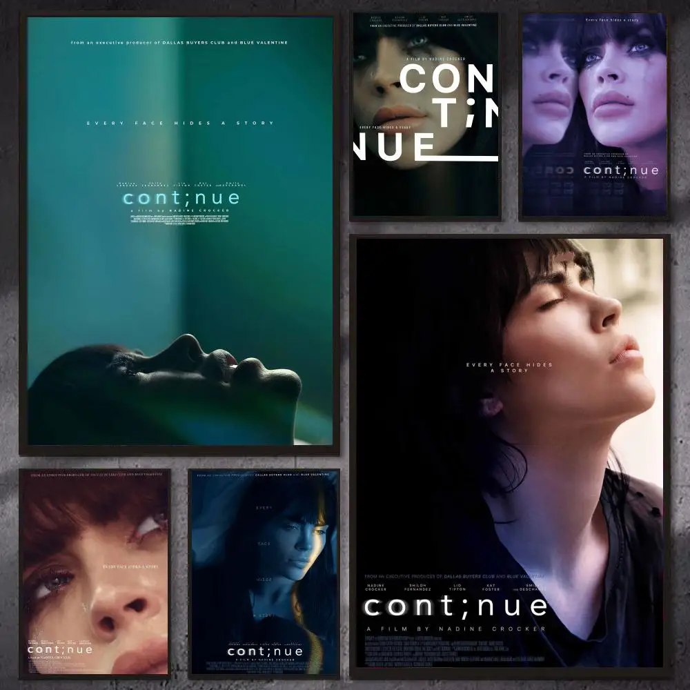 Movie C-Continue Poster PP Wall Decor Posters Celebrity Art Prints Aesthetic Wall Art Bedroom Office Home Gift