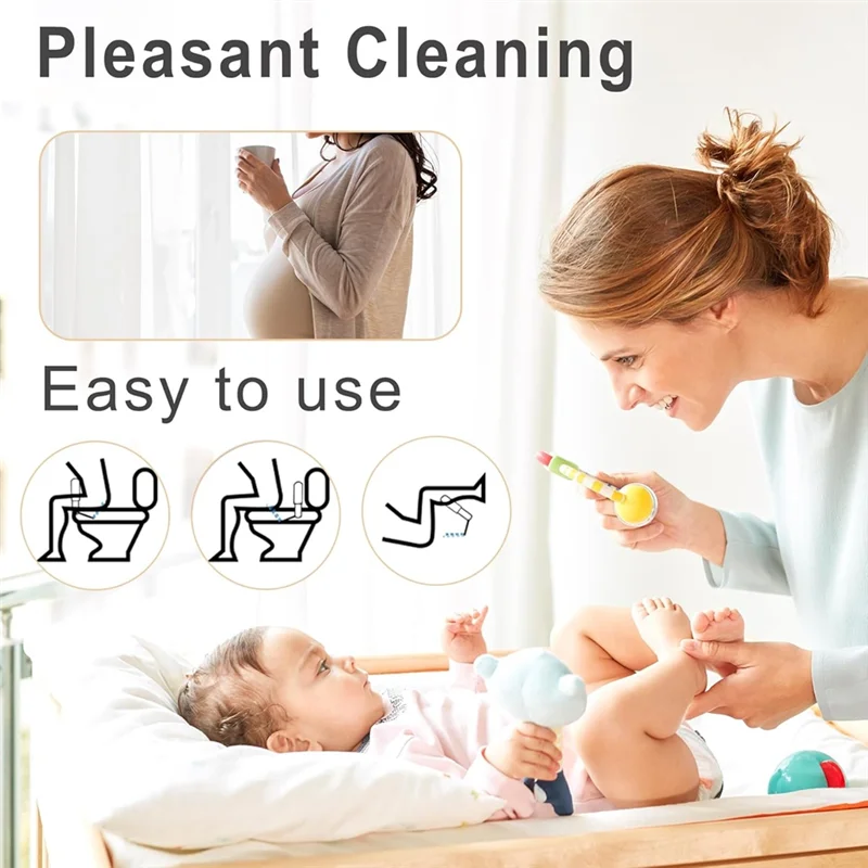 

A04G-Подорожное биде с перезаряжаемым USB-C-Электрические распылители высокого давления Туалет и 3 режима распыления Портативное биде