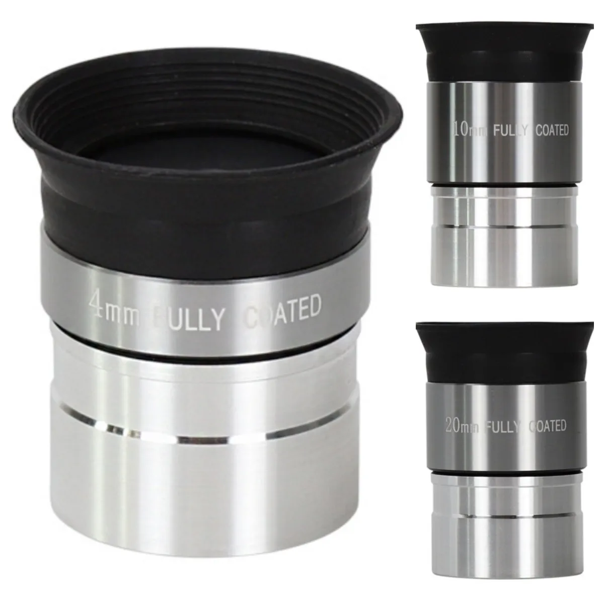 

3 шт./компл. аксессуары для телескопов Agnicy 1,25 дюйма 4 мм 10 мм 20 мм окуляр цельнометаллическая широкополосная зеленая пленка M28.6X0.6 мм