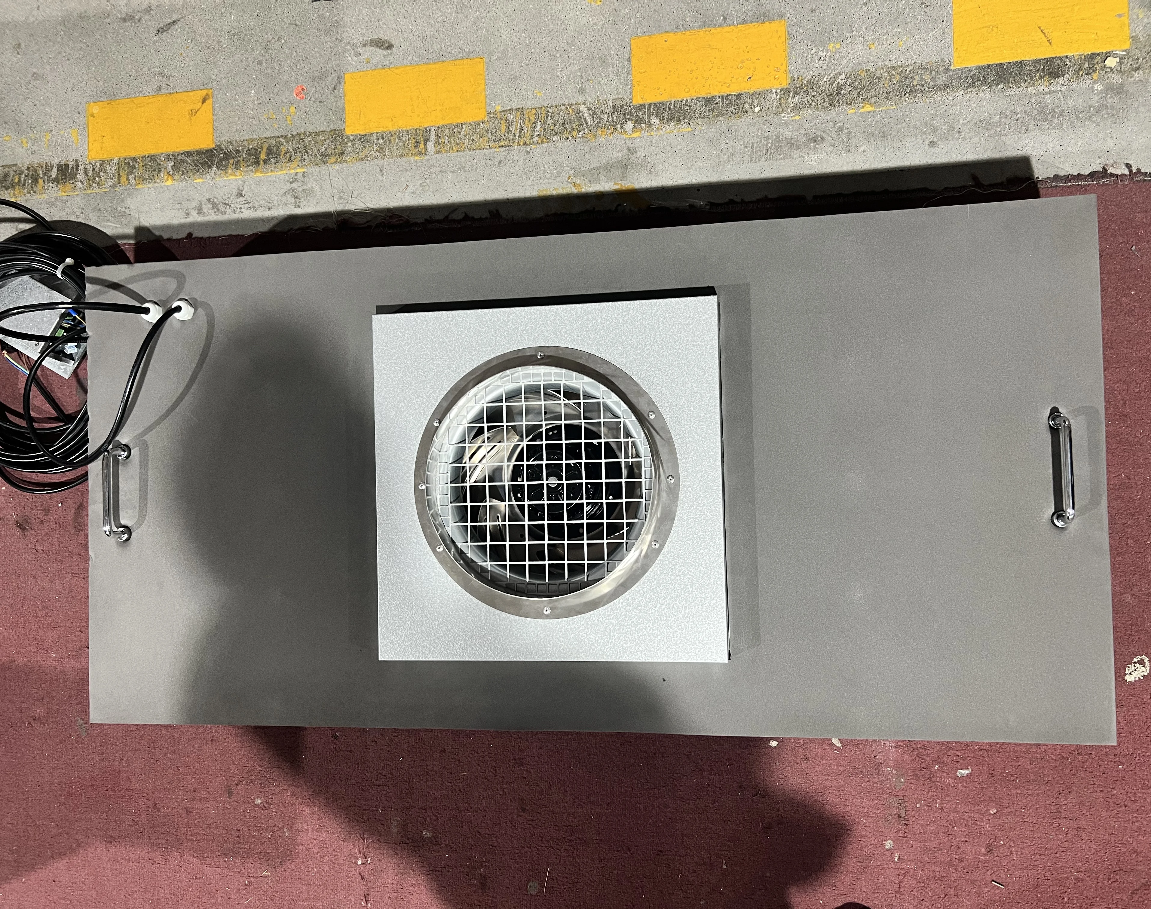 Supplier Direct Selling AC Fan Filter Unit With Insulation FFU With air Duct With H13/H14 HEPA Filter