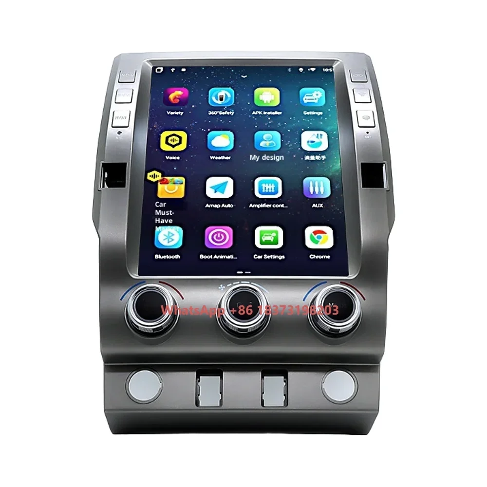 Tundra 12.1 Inch 14-17 Model Car Audio GPS Android Navigation Smart All-in-One Device CarPlay IPS Display Dashboard Mount