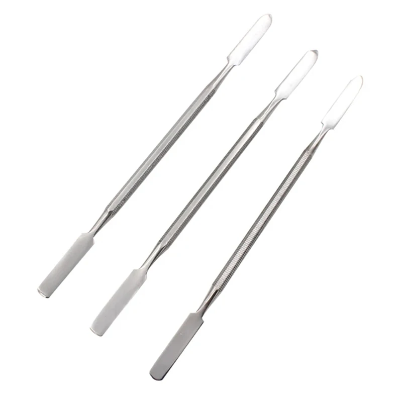 Stainless Steel Mixing Spatula Tool Spatuler Rod Dental Adhesive Powder Mixing Knife Resin Carving Knife Mixing Stick Tools