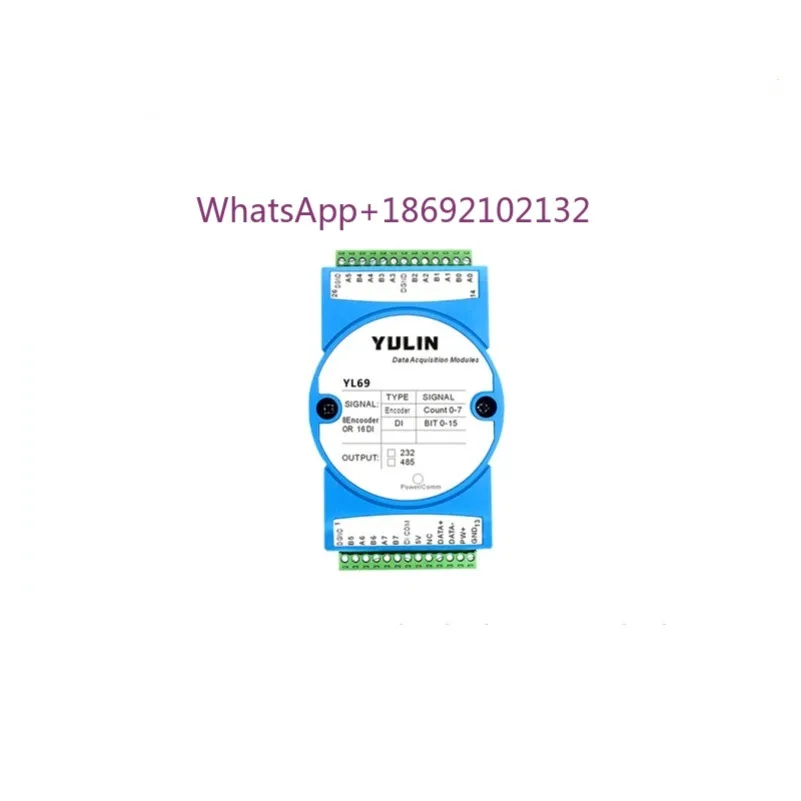 8-channel Encoder Pulse Proximity Switch Signal 16-channel DI High-speed Counter To RS485/232 Acquisition Module