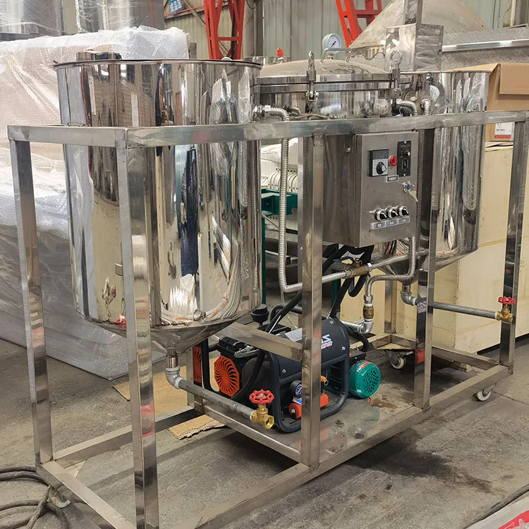 Factory Price Crude Oil Refining Machine Palm Kernel Peanut Oil Refinery Machine Production Line