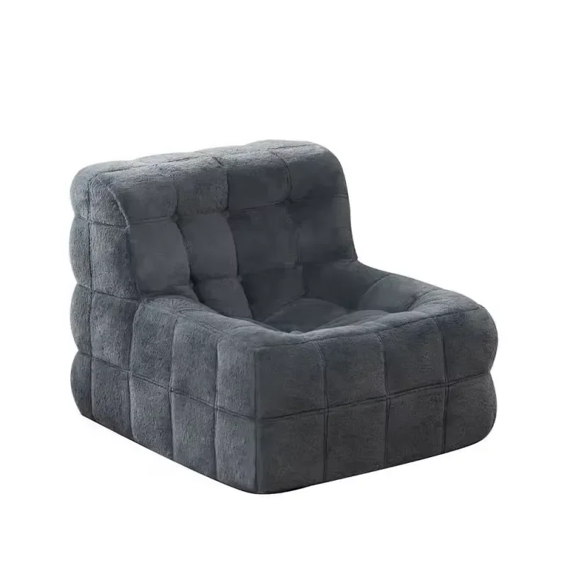 Modern Brown Vacuum Compression Sofa for Living Room Hotel Modular Sofa Couch