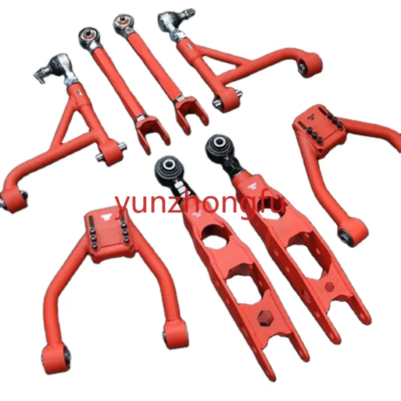 For LVTU 98-05 Hot sell Red Adjustable Rear lower Camber Kit Control Arm Tension Rod  LEXUS IS200/GS300/SC430