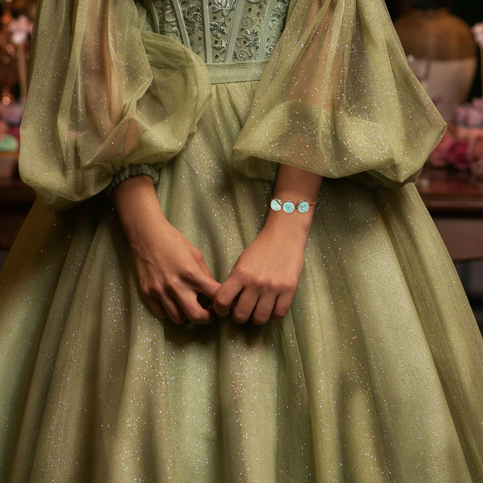 

3 pcs Eternal Flower Bracelet Dried Flower Handmade Unique Jewelry For Floral Bracelets Stylish Women Accessories