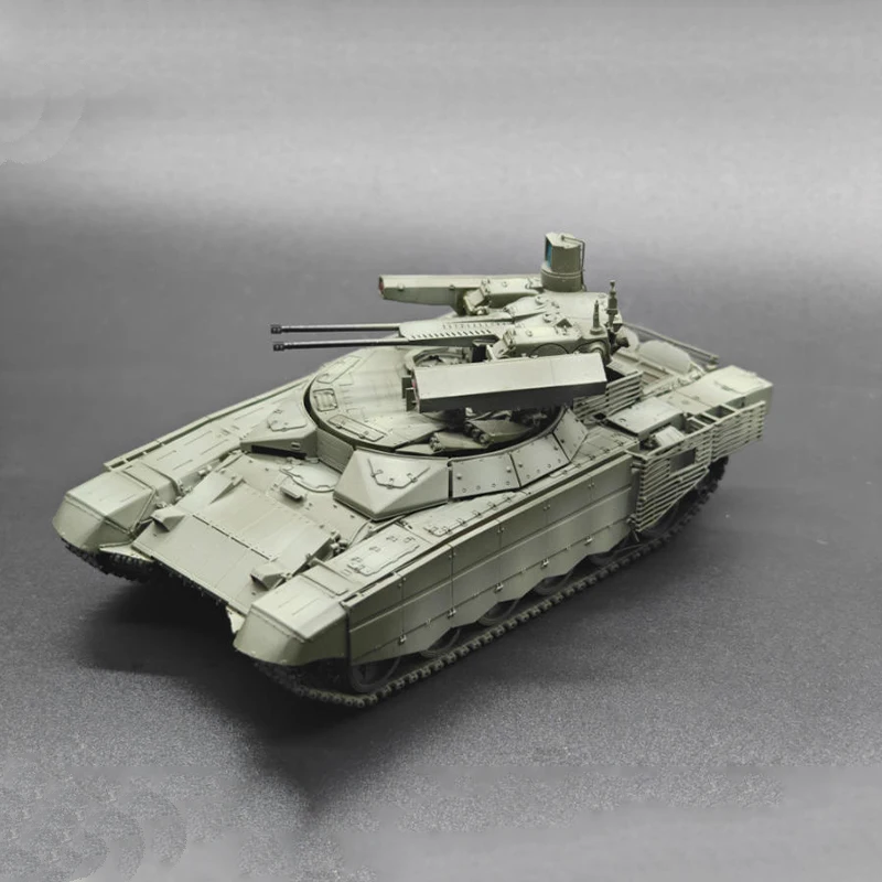 1:72 Scale bmpt-72 Simulation Resin Track-type Tank Model Static Display Collectible Toy Gift Souvenir Decoration