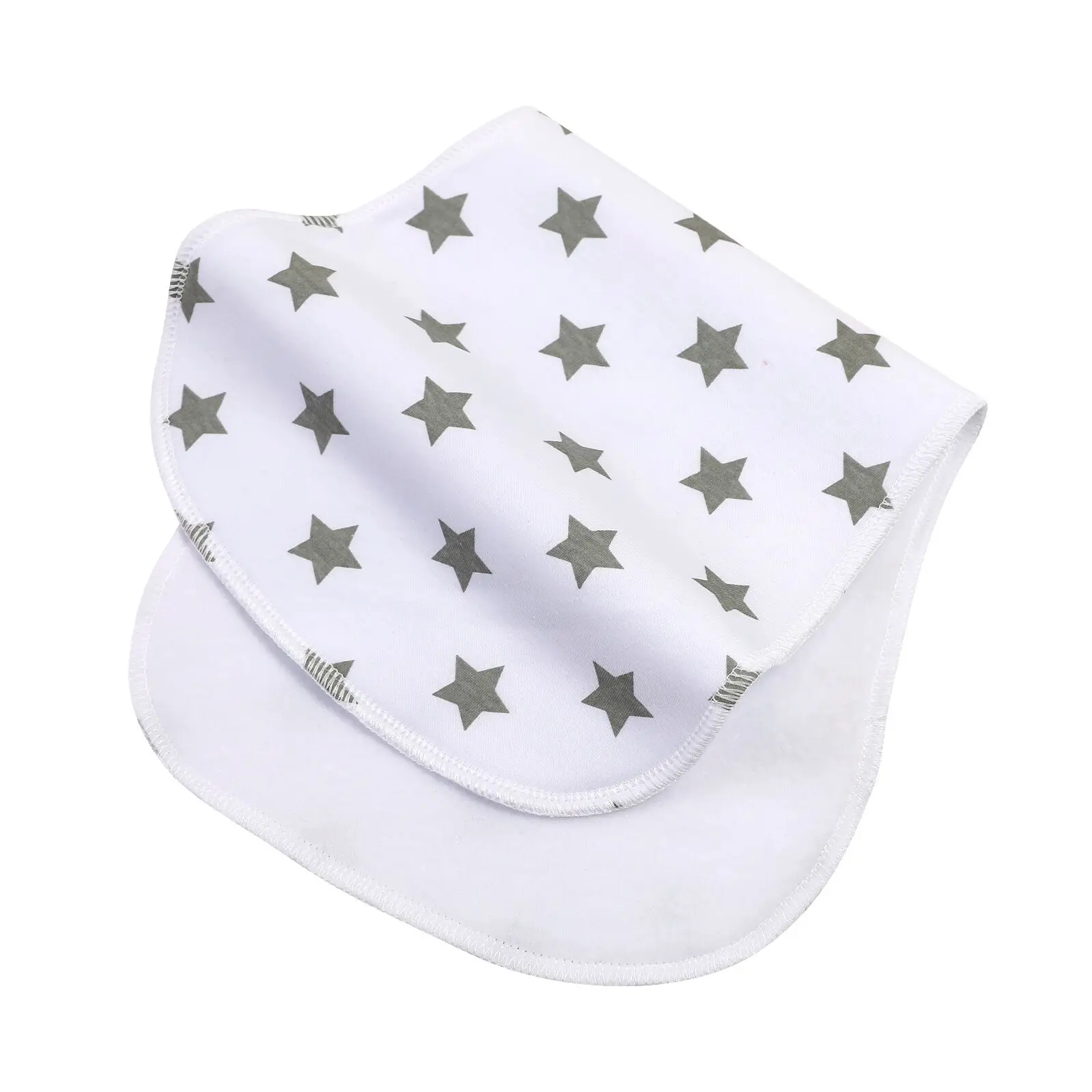 5pcs/lot Sublimation Baby Burp Cloth Towel Reusable Baby Bibs Soft Infant Saliva Towel Blank for Heat Press Printing