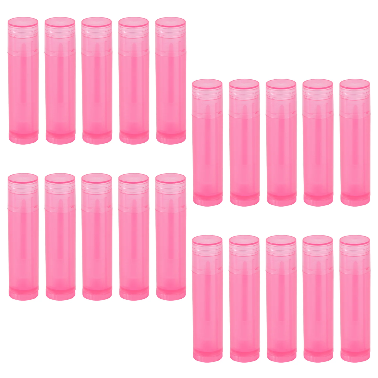 

20 Pcs DIY Lipstick Tube Tool Container Gloss Makeup Accessories Lipsticks Empty Balm