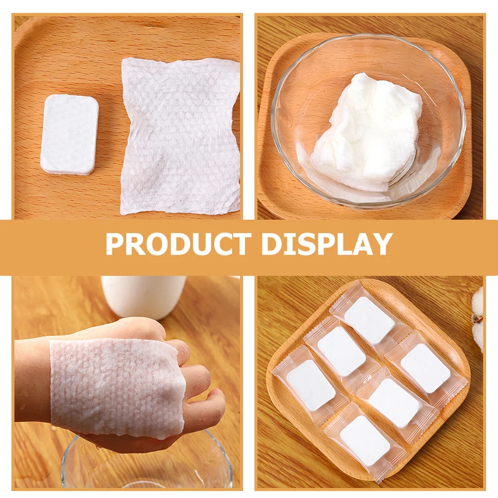 1 حزمة منصات مضغوطة غير المنسوجة مزيل ماكياج منصات للوجه عيون الشفاه طلاء الأظافر وسادة تنظيف الوجه وسادة تنظيف الوجه #3