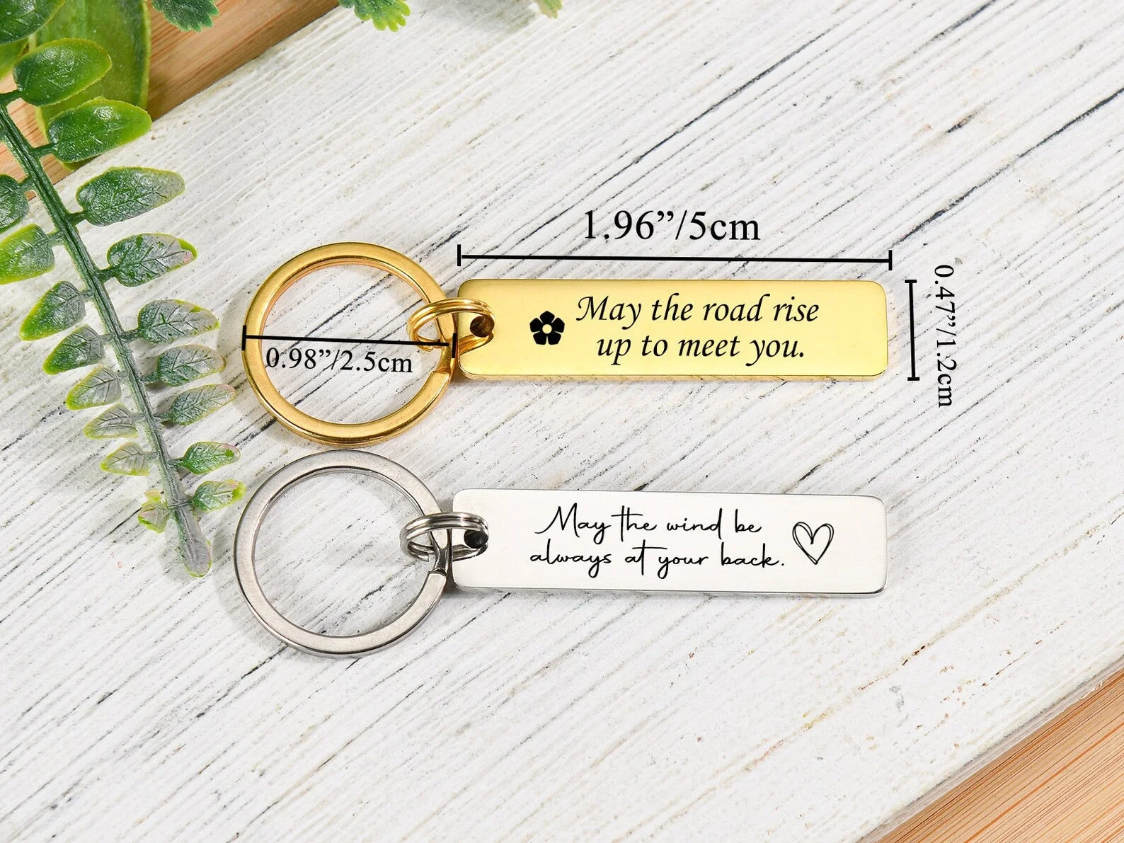 Personalised Engraved Keychain, Custom Name Gift