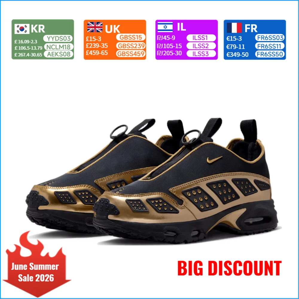 Tênis Feminino Nike Air Max SNDR: Amortecido, Antiderrapante, Durável, com Amortecimento a Ar, Tênis de Corrida Confortável HJ4130-002