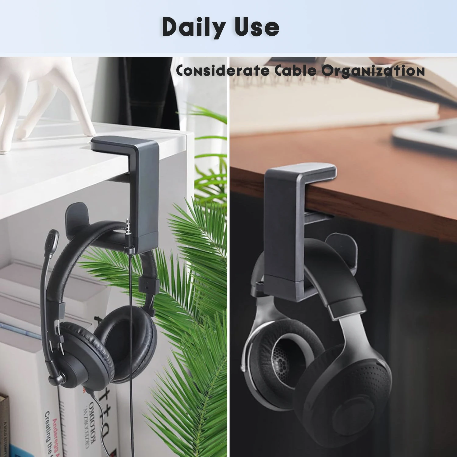 Suitable for headphone stand hanger table hook/foldable headphone stand PC game accessories/desktop headphone stand hanger