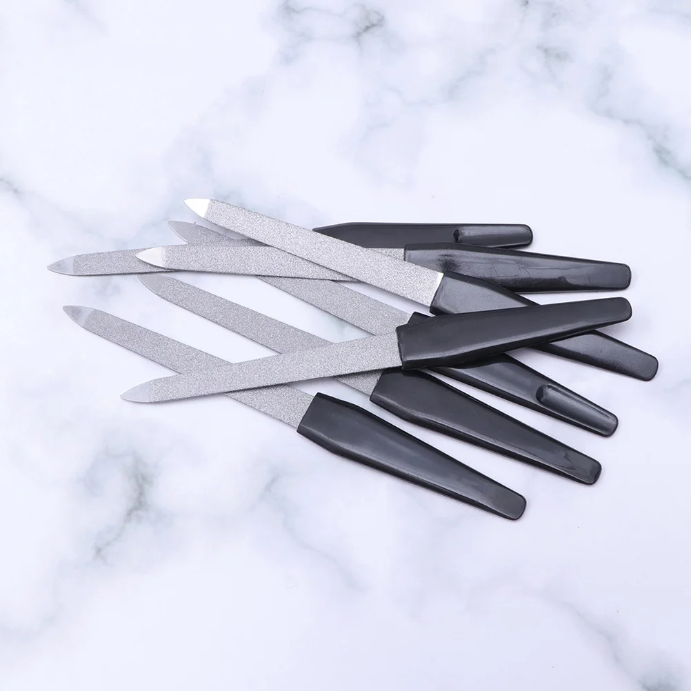 20Pcs Double-Sided Nail Files Manicure Sanding Strips Sturdy Buffer for Healthy Nails Portable Nail Art File Polishing Strip Kit