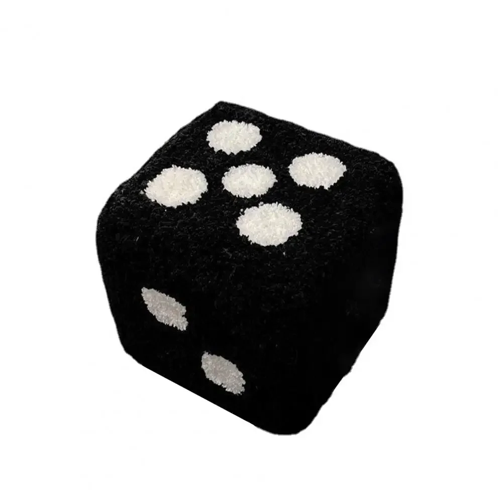 Soft Dices Stool Cubic Mobile Furniture Change Shoe Stool Fashion Small Apartment Leisure Stool for Living Room